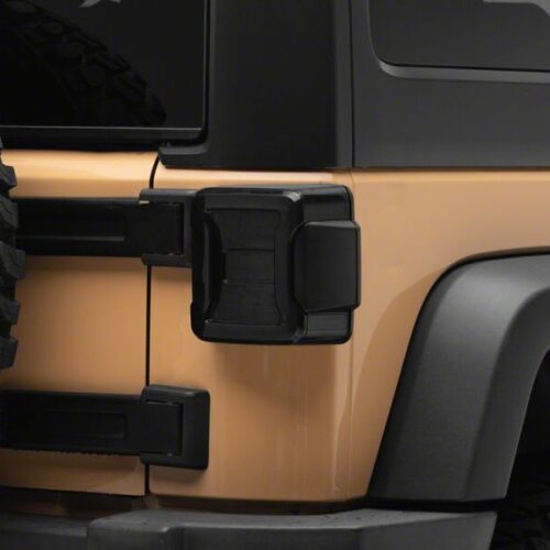 Raxiom for 2007-2018 Jeep Wrangler JK Axial Series JL Style LED Tail Lights- Black Housing- Smoked Lens - Image 8