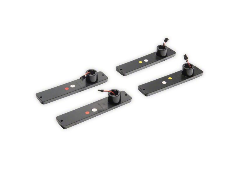 Raxiom for 1976-1986 Jeep CJ7 Axial Series LED Side Marker Lamps- Smoked- Front and Rear - Image 2