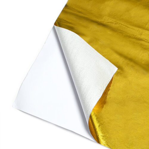 Mishimoto Gold Reflective Barrier w/ Adhesive Backing 12 inches x 24 inches - Image 3
