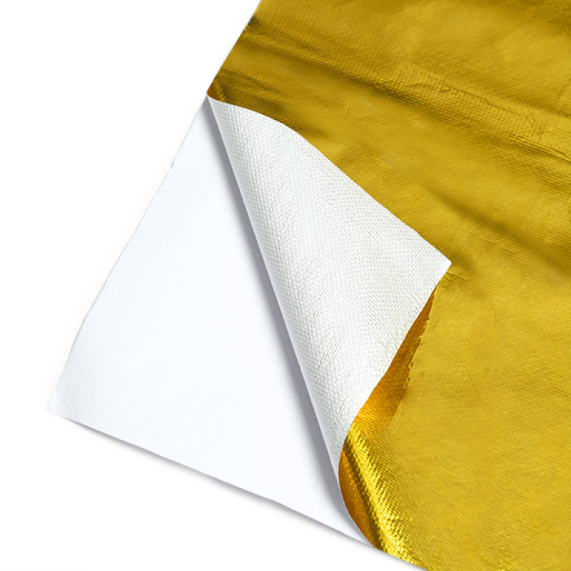 Mishimoto Gold Reflective Barrier w/ Adhesive Backing 12 inches x 24 inches - Image 3