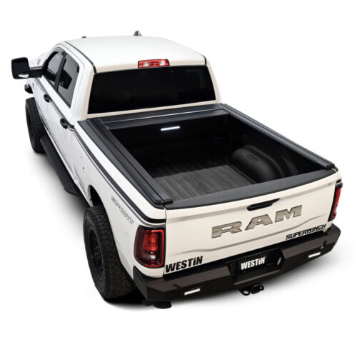 Westin 19-25 RAM 2500/3500 6.4ft Bed Electric Retractable Tonneau Cover - Black - Image 9