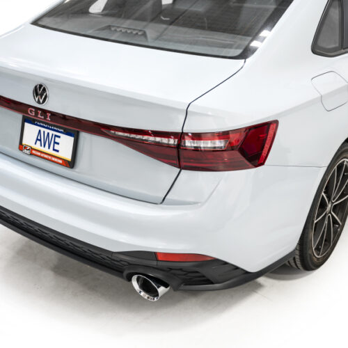 AWE Tuning Track Edition Exhaust - Chrome Silver Tips for 22-25 Volkswagen Jetta GLI - Image 10