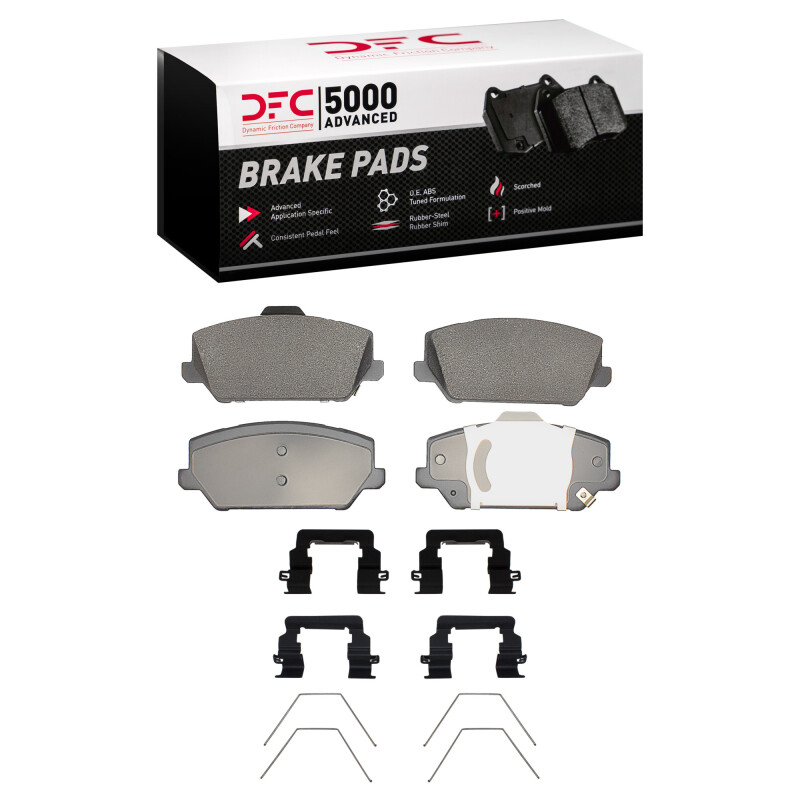 DFC 22-25 Hyundai Kona N Front 5000 Advanced Low Metallic Brake Pads and Hardware Kit