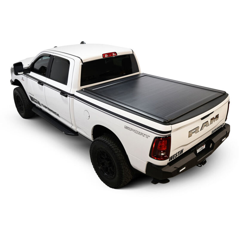 Westin 19-25 RAM 2500/3500 6.4ft Bed Electric Retractable Tonneau Cover - Black - Image 4