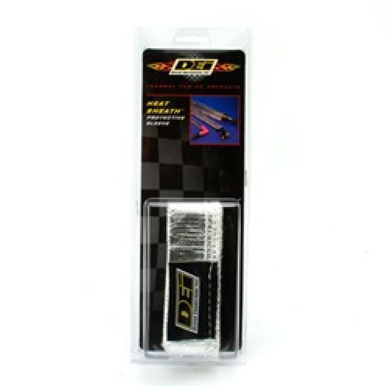 DEI Heat Sheath 3/4in x 3ft - Aluminized Sleeving - Sewn Edge - Image 8