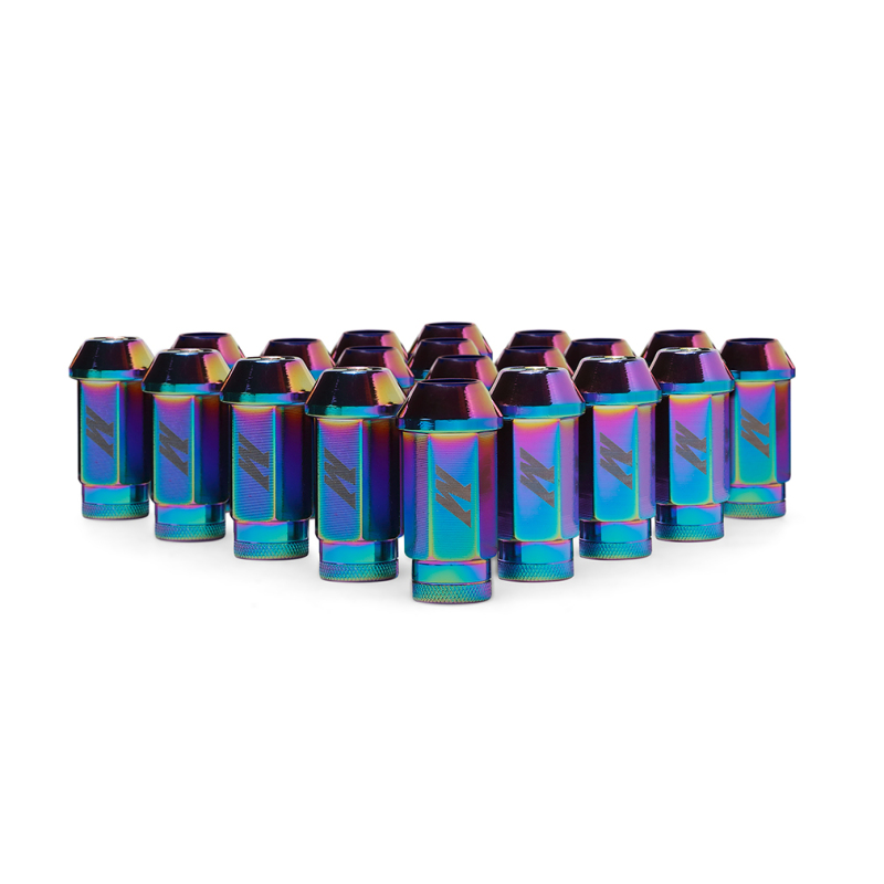 Mishimoto Aluminum Locking Lug Nuts M12x1.5 20pc Set Neo Chrome - Image 2