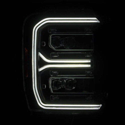AlphaRex 23-26 Ford F-250 SD NOVA LED Proj Headlights Blk w/Activ Light/Seq Signal/Switchback - Image 3