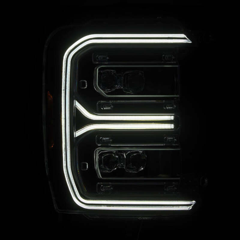 AlphaRex 23-26 Ford F-250 SD NOVA LED Proj Headlights Blk w/Activ Light/Seq Signal/Switchback - Image 3