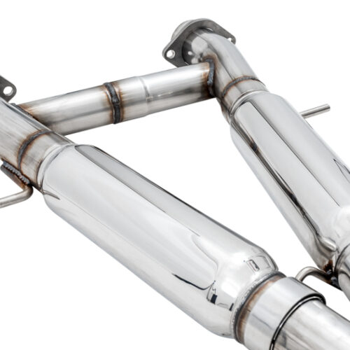 Alternative view of AWE Tuning Touring Edition Exhaust - Diamond Black Tips for 2020 Jeep Grand Cherokee SRT