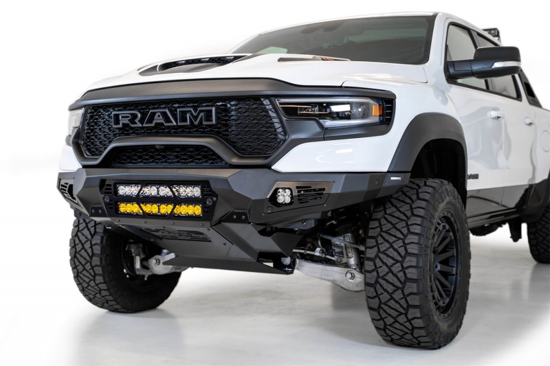 Addictive Desert Designs for 2021 Dodge RAM 1500 TRX Bomber Front Bumper (20in Lights) - Image 2