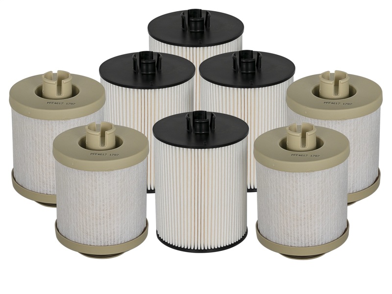 aFe Power Pro GUARD D2 Fuel Filter 08-10 Ford Diesel Trucks V8 6.4L (td) (4 Pack)