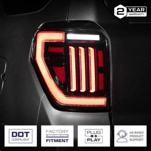 Form Lighting 2010-2024 Toyota 4Runner LED Tail Lights Smoked (Pair) - Image 7