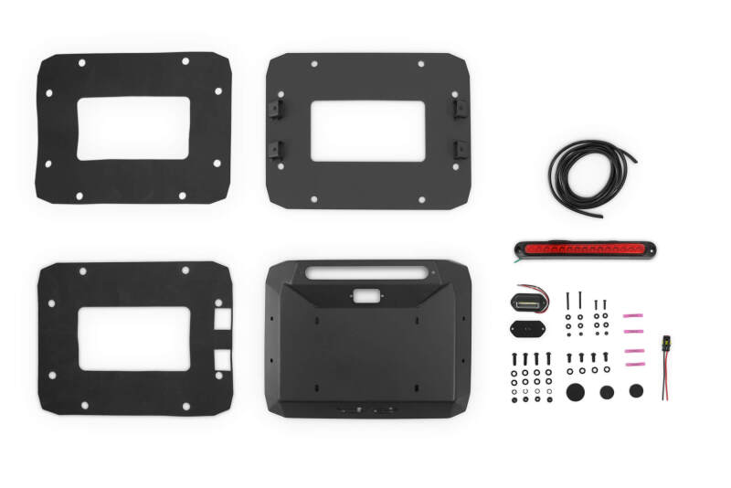 DV8 Offroad 07-18 Jeep Wrangler JK Spare Tire Delete - Image 8