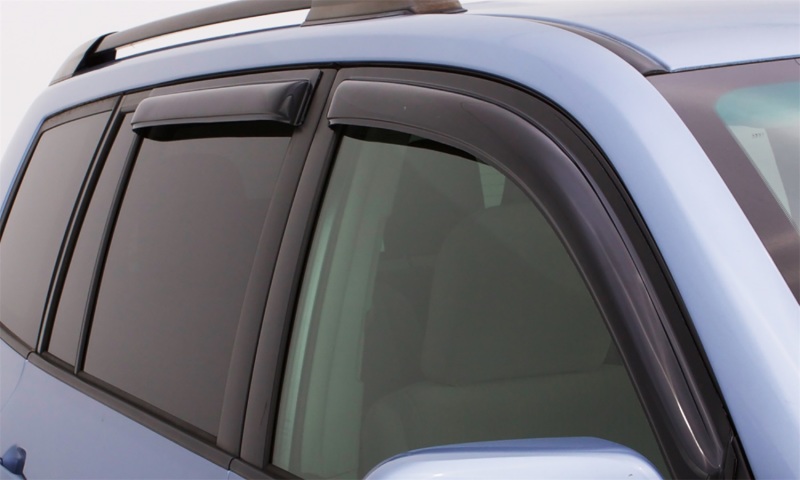 AVS 22-23 Hyundai Santa Cruz Outside Mount Ventvisor Deflector 4pc - Smoke - Image 3