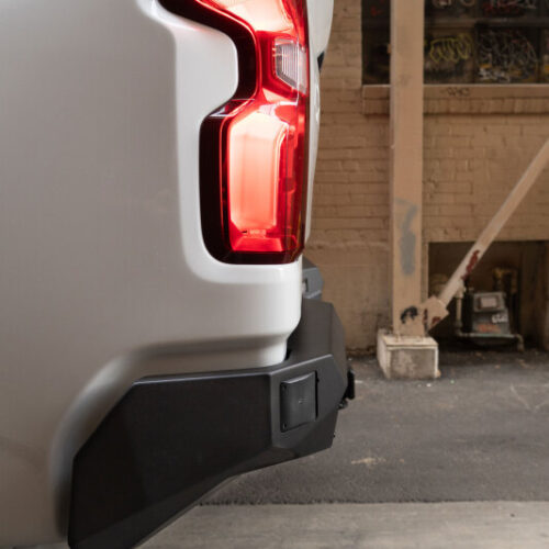 DV8 Offroad 20-23 Chevy & GMC 2500/3500 Spec Series Rear Bumper - Image 4