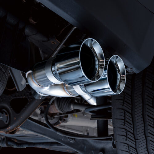 AWE Tuning 2021+ GMC Tahoe/Yukon 5.3L 0FG Side Exit Catback Exhaust - Chrome Silver Tips - Image 3