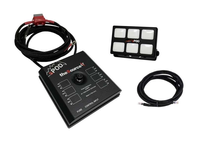 sPOD SLM6UNI84 SourceLT w/Mini6 for Universal 84in Battery Cables