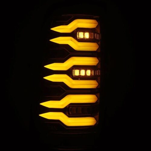 AlphaRex 99-06 Chevrolet Silverado/99-06 GMC Sierra LUXX-Series LED Tail Lights - Black - Image 3