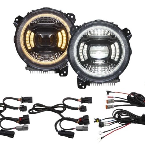 Diode Dynamics 18-23 Jeep JL Wrangler Elite Max LED Headlamps - Image 9