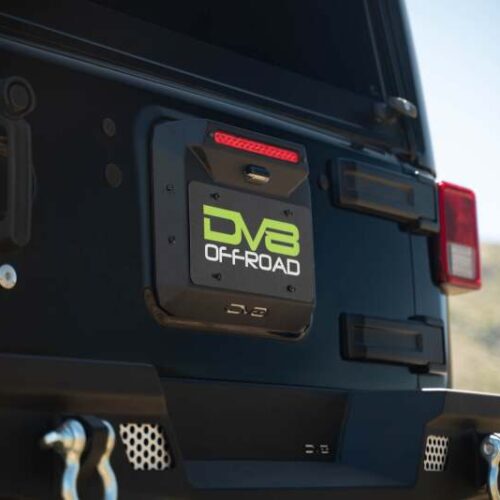 DV8 Offroad 07-18 Jeep Wrangler JK Spare Tire Delete - Image 3