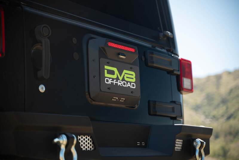 DV8 Offroad 07-18 Jeep Wrangler JK Spare Tire Delete - Image 3