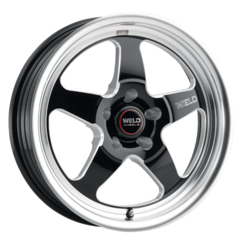 Weld 17x10 Ventura Drag 5x114.3 ET49 BS 7.42 Gloss BLK MIL DIA 78.1