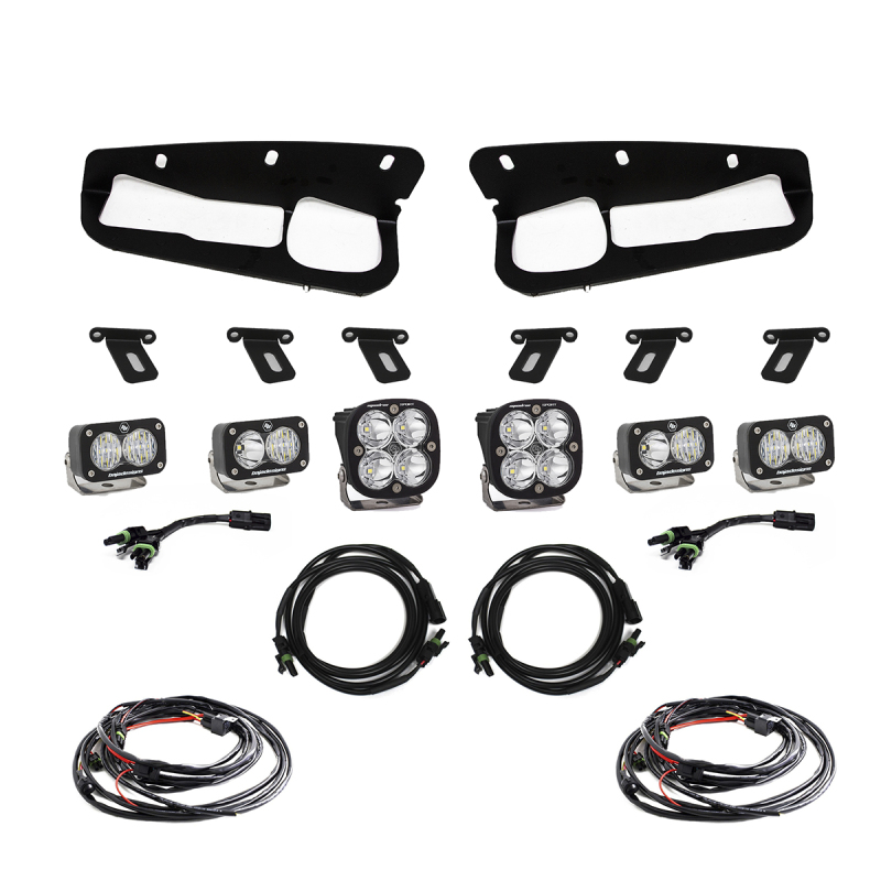 Baja Designs for 2021+ Ford Bronco Fog Pocket Kit Sportsmen