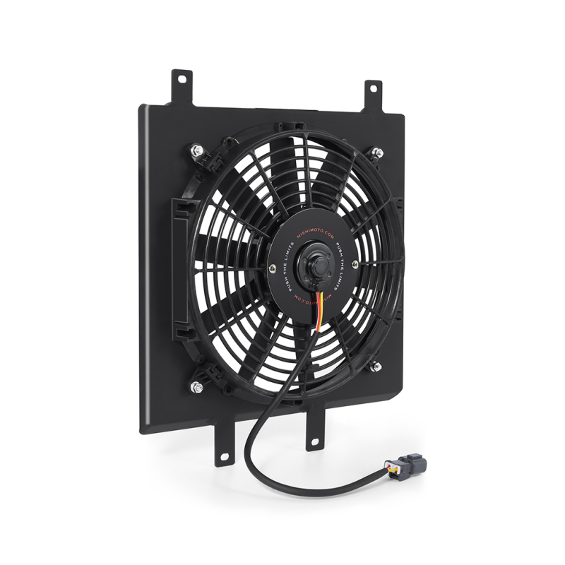 Mishimoto Fan Shroud Black for 92-00 Honda Civic Aluminum - Image 2