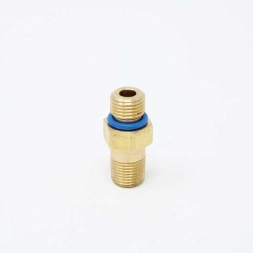 Aeromotive VaporWorx GM Fuel Pressure Sensor Adapter - M10 x 1.0mm Male to 1/8in NPT Port - Brass - Image 5