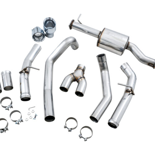 AWE Tuning Cat-Back Exhaust - Chrome Silver Tips for 19-21 RAM 1500 5.7L (w/Cutouts) 0FG Dual Rear Exit - Image 8