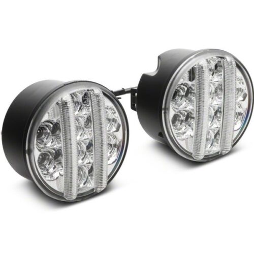 Raxiom for 2007-2018 Jeep Wrangler JK Axial Series LED Front Turn Signals- Clear - Image 5