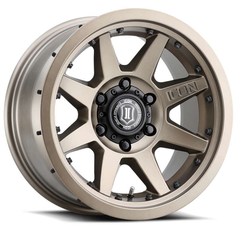 ICON Rebound Pro 17x8.5 5x5 -6mm Offset 4.5in BS 71.5mm Bore Bronze Wheel - Image 3
