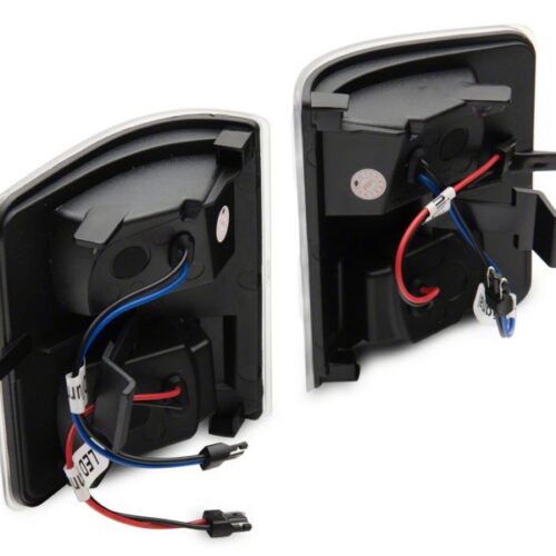 Raxiom for 2011-2016 Ford F-250/F-350 Super Duty Axial Series LED Switchback Side Mirror Marker Lamps- Clear - Image 3