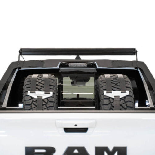 Addictive Desert Designs for 2021 Dodge Ram 1500 TRX Stealth Fighter Chase Rack - Hammer Black - Image 9