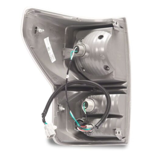 Raxiom for 2007-2013 Toyota Tundra Axial Series Dual C-Shape LED Tail Lights- Black Housing- Clear Lens - Image 4