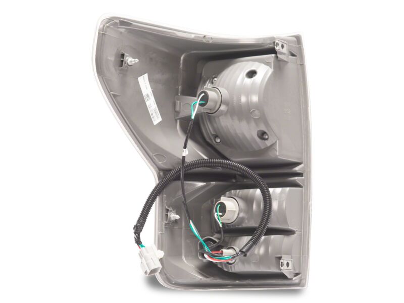 Raxiom for 2007-2013 Toyota Tundra Axial Series Dual C-Shape LED Tail Lights- Black Housing- Clear Lens - Image 4