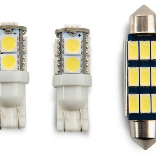 Alternative view of Raxiom for 2007-2018 Jeep Wrangler JK 4-Door Axial Series LED Interior Bulb Set