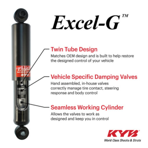 KYB 19-21 Chevrolet Silverado w/ Z85 / GMC Sierra w/ Z85 (Increased Capacity) Excel-G Shock - Rear