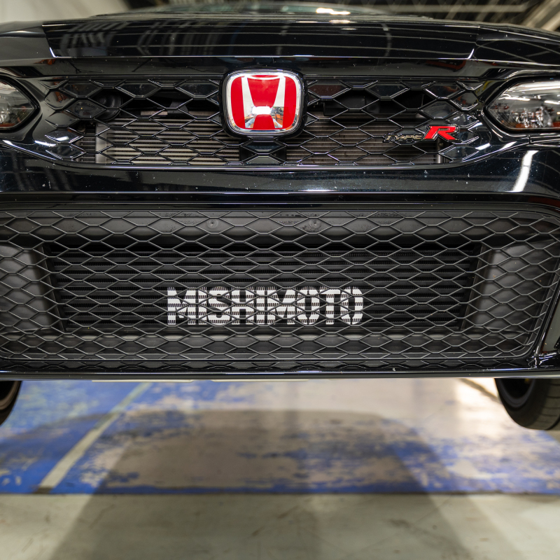 Mishimoto Intercooler Kit w/Pipes - Silver Intercooler/Red Pipes for 2023+ Honda Civic Type-R - Image 9