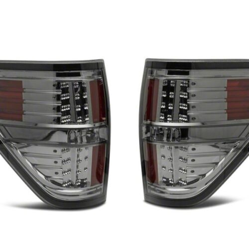 Raxiom for 2009-2014 Ford F-150 Styleside LED Tail Lights- Black Housing- Smoked Lens - Image 6