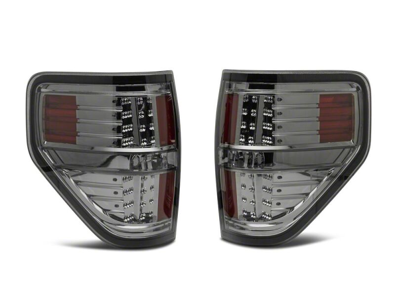 Raxiom for 2009-2014 Ford F-150 Styleside LED Tail Lights- Black Housing- Smoked Lens - Image 6