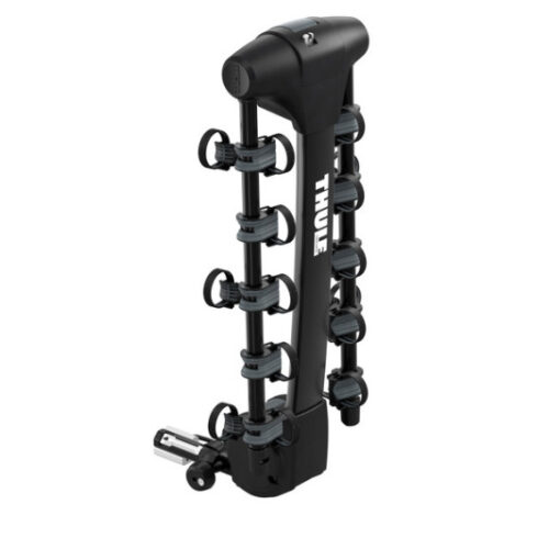 Thule Apex XT 5 - Hanging Hitch Bike Rack w/HitchSwitch Tilt-Down (Up to 5 Bikes) - Black - Image 4