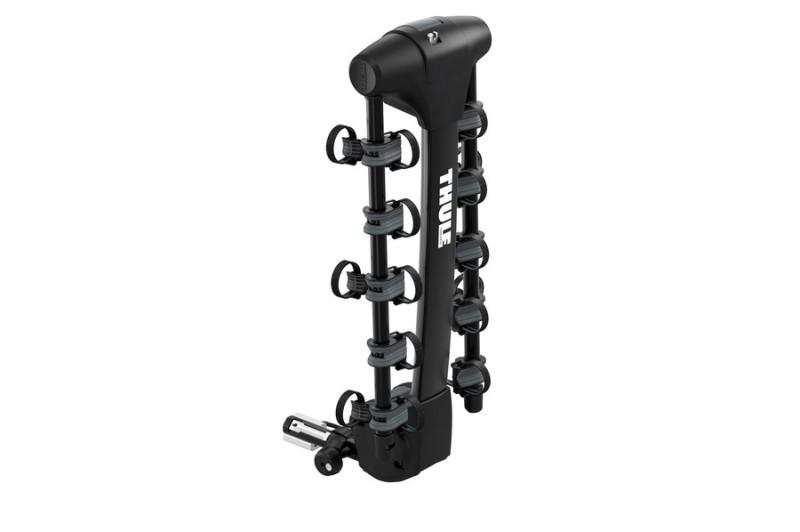 Thule Apex XT 5 - Hanging Hitch Bike Rack w/HitchSwitch Tilt-Down (Up to 5 Bikes) - Black - Image 4