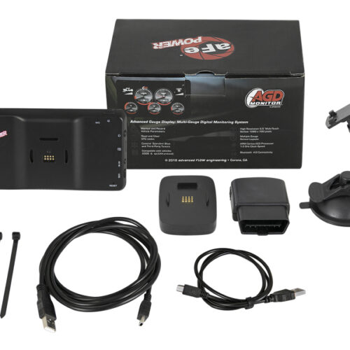 aFe Power AGD Advanced Gauge Display Digital 5.5in Monitor 08-18 Dodge/RAM/Ford/GM Diesel Trucks - Image 8