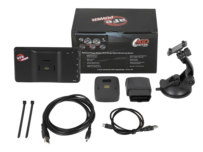 aFe Power AGD Advanced Gauge Display Digital 5.5in Monitor 08-18 Dodge/RAM/Ford/GM Diesel Trucks - Image 8