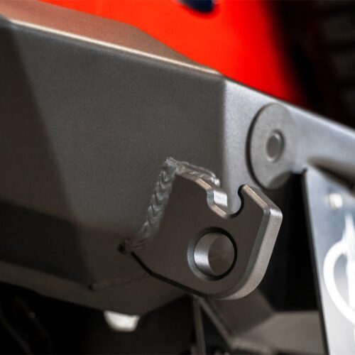 Addictive Desert Designs for 2021+ Ford Bronco Rock Fighter Rear Bumper - Hammer Black - Image 5