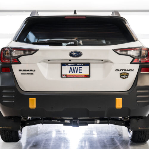 AWE Tuning Cat-Back Exhaust w/Dual BashGuards for 20-25 Subaru Outback (Wilderness & XT) 0FG - Image 5