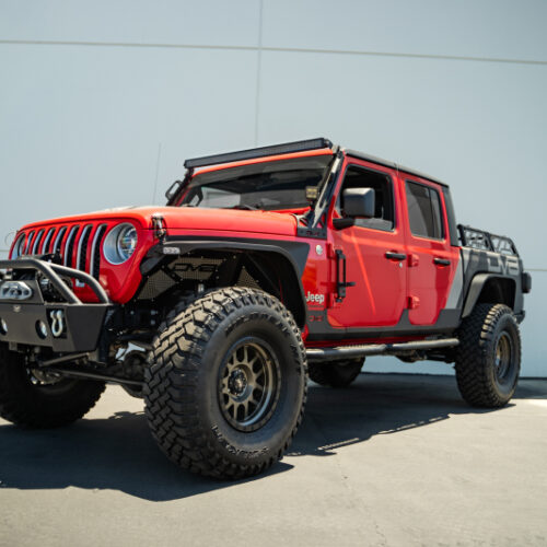 DV8 Offroad 07-23 Jeep Gladiator/Wrangler JT/JK/JL Hinge Mounted Step - Image 4