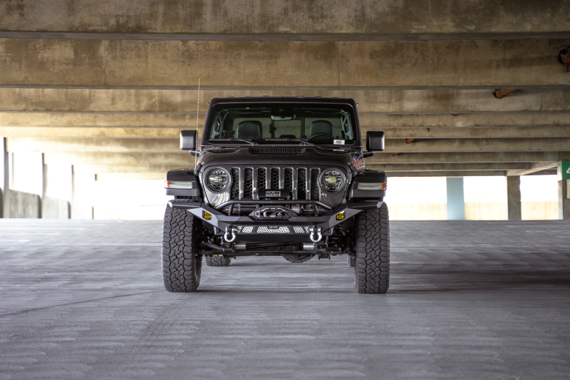 DV8 Offroad FBJL-12 07-18 Jeep Wrangler JK / 18-23 Wrangler JL / 20-23 Gladiator JT MTO Series Front Bumper - Image 10