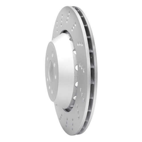Alternative view of DFC 20-25 BMW X4 Left Rear Drilled GeoSPEC Coated Rotor